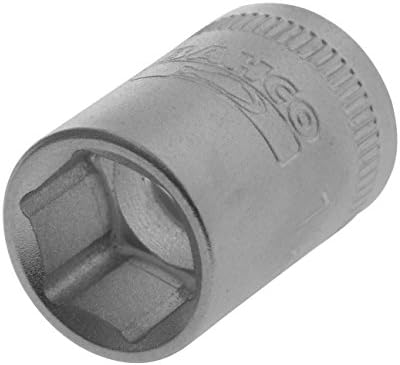 Бахко ИРСБСФ-13 Шестоаголен Приклучок 0,375-инчен Погон, 13 мм, Сребро