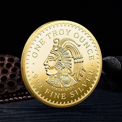 Adacryptocoincryptocurrency Омилена Монета Yota CoinMaya Комеморативна Монета Маја Виртуелна Монета Позлатена Среќна Монета Колекционерска