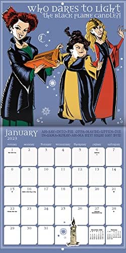 Дизни Хокус Покус Календар 2023 -- Делукс 2023 Хокус Покус Ѕиден Календарски Пакет Со Над 100 Налепници За Календар