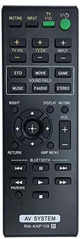 RM-ANP109 Заменете го далечинскиот Управувач за Sony Audio Видео Home Theater Sound HT-CT260 HT-CT260H HT-CT260HP HT-CT260W SA-CT260H