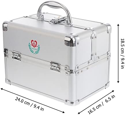 Milisten Празен лек кутија за чување кутија за складирање на кутија за заклучување на кутии за заклучување на кутија за заклучување и занаетчиска