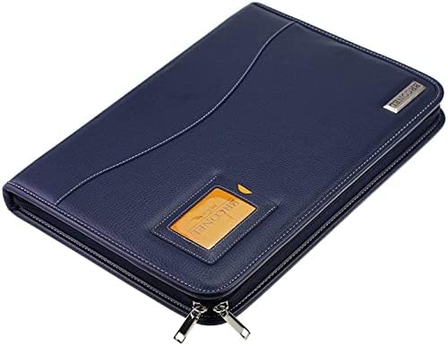 Бронел - Контура серија - Сина тешка кожна заштитна кутија - Компатибилен со HP ProBook 455 G9 15.6 FHD лаптоп