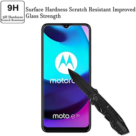 Motorola Moto E20 Заштитници На Екранот, Daglass 9H Калено Стакло Филм За Motorola Moto E20 Анти-Гребење Анти-Отпечаток Стакло Екран Заштитници