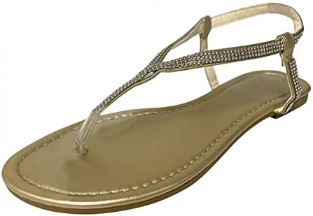 Адонг жени сандали со клин женски цветни удобни платформа случајни сандали летни плажа патувања за влечење флип -флип, 4