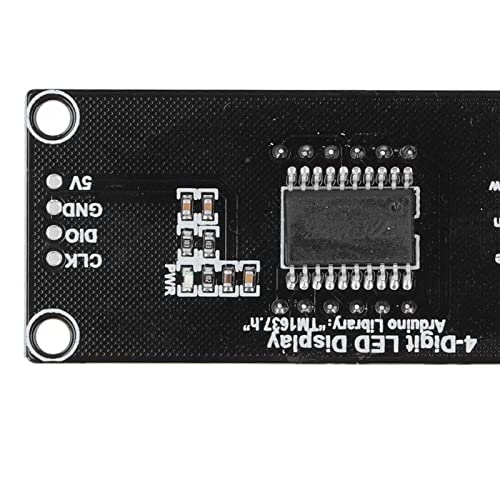 4 парчиња 0,56in дигитална цевка LED 4 цифри 7 сегмент дисплеј, TM1637 LED дисплеј дигитална цевка, цифра за индикатор за време на