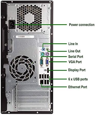 HP Elite 8300 Tower Computer Desktop компјутер, Intel Core i5 3.20GHz процесор, 8 GB RAM меморија, 128 GB M.2 SSD, 500 GB хард диск,