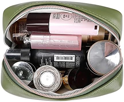 Фиоки ЗА Шминка ОД 10 СТАПКИ - Торбичка За Средна Шминка - Едноставна И Цврста Торба За Шминка Со Патент Од Розово Злато-Совршена За Патување