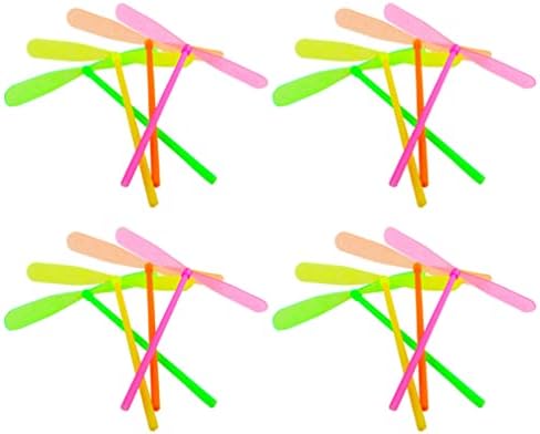 Јојофуни Детска Играчка за Летање 40 парчиња Играчки За Вилински Коњчиња, Рачно Триење Двојни Играчки За Летање, Играчки За Летање Со