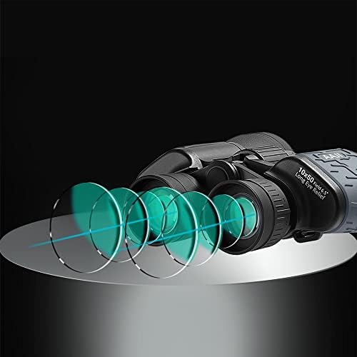 ААЏИ 10х50 Двоглед Со Јасен Вид Со Слаба Осветленост, HD Професионален Водоотпорен Двоглед Отпорен на Магла За Возрасни, Издржлив
