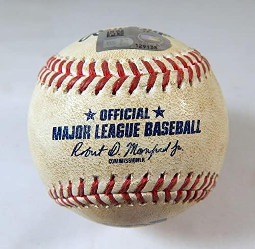 2022 Игра во Тексас Ренџерс Марлинс користеше бејзбол Глен Ото arерар Енкарнација топка - Играта користена бејзбол