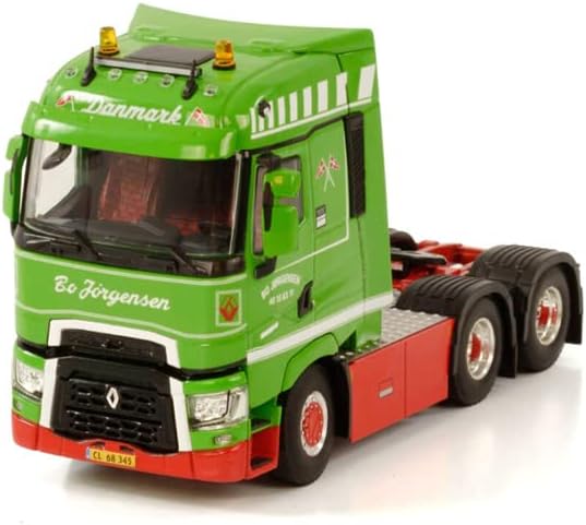За WSI за Renault Trucks T High 6x2 ознака оска за Bo Jørgensen 1/50 Truck Pre-изграден модел