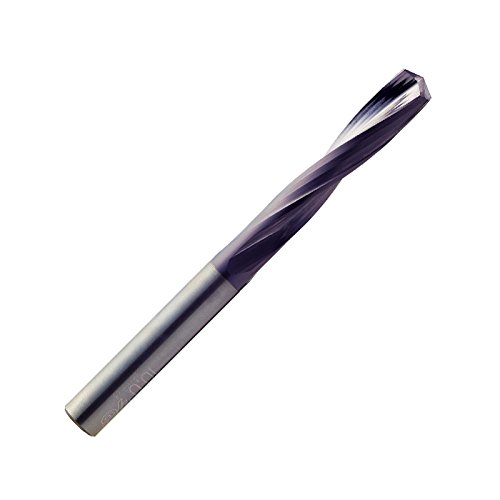 Bit YG-1 DH500 Carbide Dream Drill, Tialn Finish, Straight Shank, Slow Spiral, 140 степени, 9мм дијаметар x 105mm должина