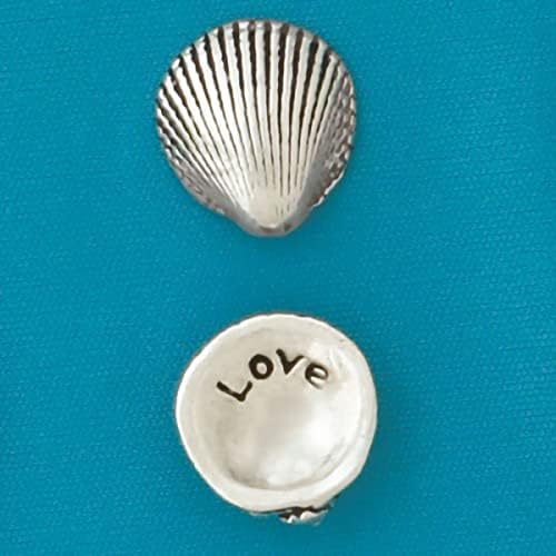 Основна монета за џеб за џеб - Loveубов мала духовна обвивка - рачно изработена путер, loveубовен подарок за збир на монети на крајбрежните lубовници