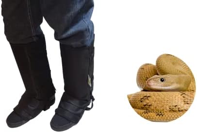 Змија за лов на змија: Трајни чувари, хеланки на змија од змија за мажи и жени, заштита од залак од змија за долните нозе, гајтери
