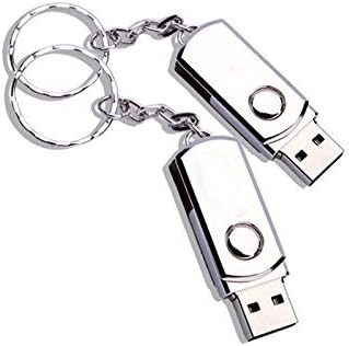 10 парчиња метал USB флеш диск USB 2.0 мемориски мемориски погон на пенкало за пенкало