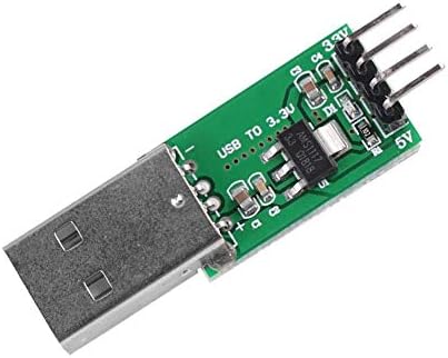 5PCS CE009 DC-DC Buck Converter USB модул за напојување 5V до 3.3V чекор-надолу регулаторски модул