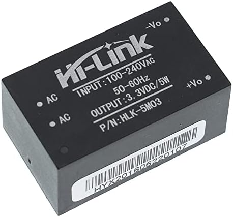 Hiigh HLK-5M05 HLK-5M03 HLK-5M12 5W AC-DC 220V до 12V/5V/3.3V BUCK Чекор надолу надолу за напојување Конвертер за интелигентен 1pcs