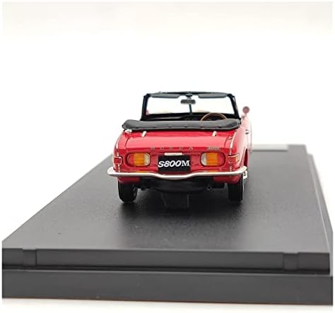 Возила за модел на скала Apliqe за S800M кабриолет црвен PM4349R модел со ограничена колекција Скарлет 1/43 Софистициран избор за подароци