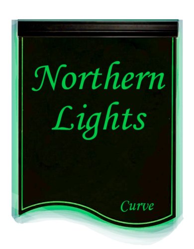 Comealong Industries Северна светла за пораки со заоблени агли на дното, 19 x 25