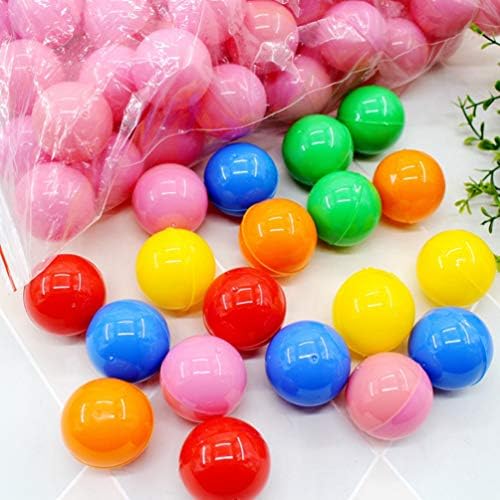 Valiclud деца бинго 25 парчиња топки од 40мм лотарија топки пластични шупливи топки табели понг топки за активност игра забава