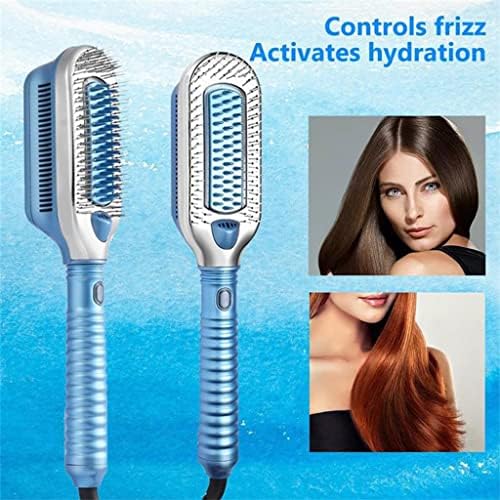 Wybfztt-188 Професионален зацрвстување на косата ладен ветер мраз терапија за коса, зацрвстувањето четка без топлина чешел влажна суво измазнување