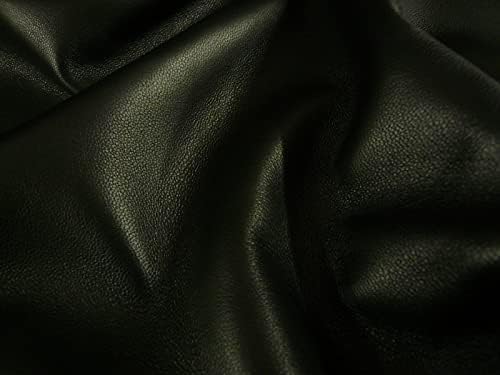Црна оригинална кожа, вистински криења на јагниња, мека финиш од овци од овци, ткаенина ткаенина ткаенина занаетчиски материјал 5-6 км 0,5-0,6 мм Добијте целосно парче о