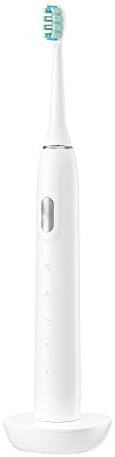 ZQVI Sonic електрична четка за заби со 2 глави за четки за возрасни тинејџери, четки за заби за напојување 4 режими, безжично брзо полнење