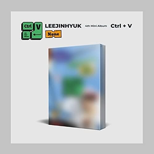 Le Jinhyuk Jin Hyuk Ctrl+v 4 -ти мини албум содржини+постер+порака Фотокард сет+Следење KPOP Запечатен