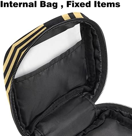 Оријукан санитарна торба за складирање на салфетка, преносна менструална подлога вреќи со патенти, торбичка за складирање на тампон за жени