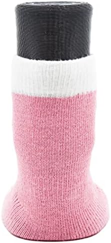 Вудроу носат, шепи за напојување напредни чорапи за кучиња, розови со коска, М, вклопуваат 45-75 фунти