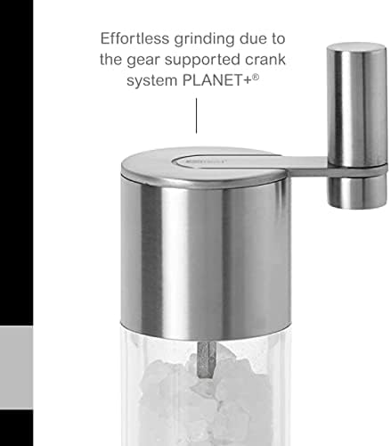 АДХОК Изберете мелница за сол или бибер - Мелница за рачна сол и бибер со систем за мелење на менувачот - прилагодливо ниво