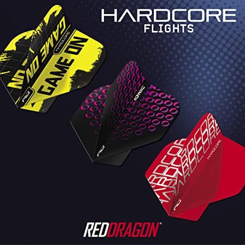 Летови на црвен змеј хардкор радикални стрела - 4 комплети по пакет