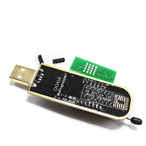 10сет CH341A 24 25 Серија EEPROM Flash BIOSS USB Програмер Со Софтвер &засилувач; Возачот