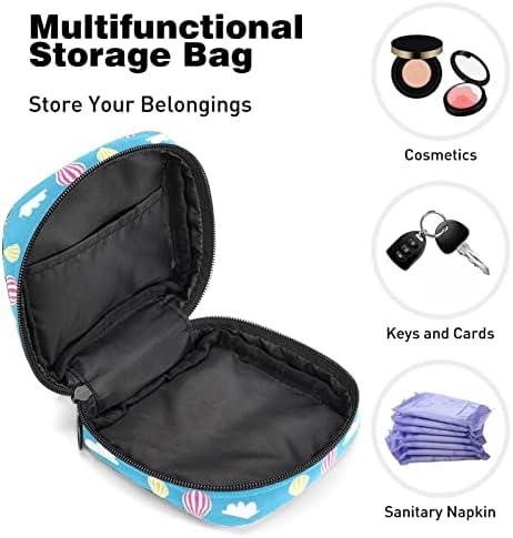 Санитарна торба за складирање на салфетки, торба за комплет за училиште, торбичка за менструална чаша, санитарна торба за влошки