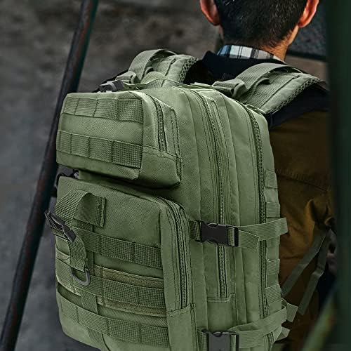 Сидумшин тактички ранец 3-дневен воен напад пакет, мол лов тактичка опрема зелена