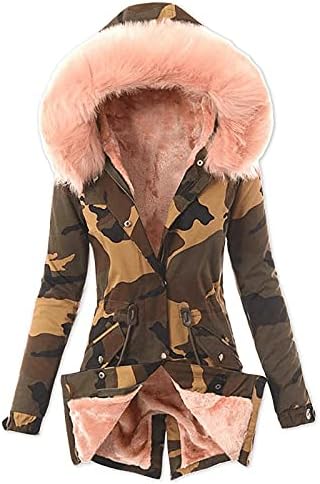 Prdecexlu зимска работа убава јакна со долг ракав женски копче надолу со меки удобно палто удобно цврсто лаптоп