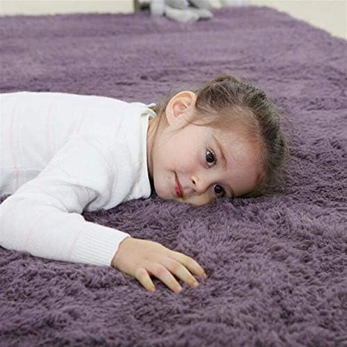 ДДПД свилени теписи меки подложни плочи со рачно изработени топло бушави тепих подни килими за деца дневна соба домашна област
