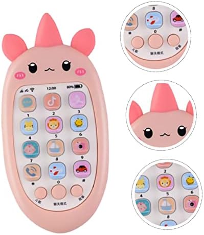 Toyvian 1pc Детска Музика Телефон Мозок Играчка Едукативно Играње Abs Приказна Машина За Полнење Бебе