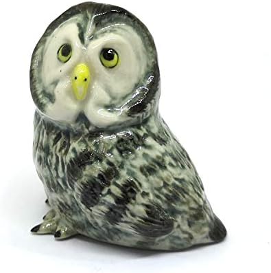 Зоокрафт був фигура народна уметност занает минијатурна колекционерска керамичка сива птица