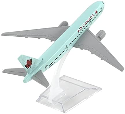 Модели на авиони 1/400 Fit for Boeing 777 Air Canada 16cm Airplane B777 Model Toy Ornament Graption Graphic Graphic Display
