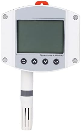 Пренесувач на влажност на температурата на FDIT, LCD дисплеј wallид монтиран со висока точност Сензор за влажност на домот за влажност