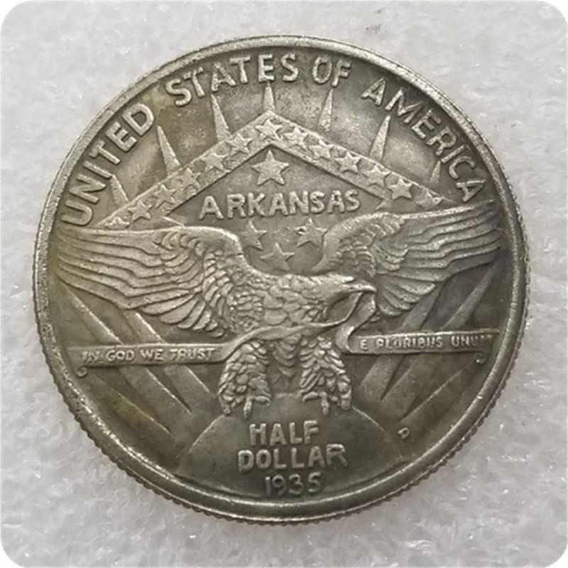 Антички Занаети САД 1935-Д Странски Комеморативни Монети Сребрен Долар Колекција 3695