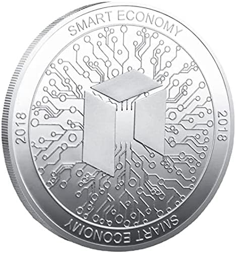 Дигитална виртуелна виртуелна монета од монета од монета, Cryptocurrency 2021 Ограничено издание колекција монета со заштитна обвивка