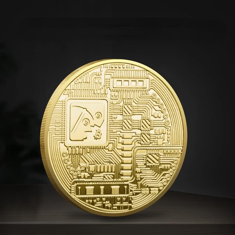 40ММ*3ММ Бтк Бит Б Комеморативна Монета Дигитална Виртуелна Валута Златник Сребрени Монети Колекционерски Предмети