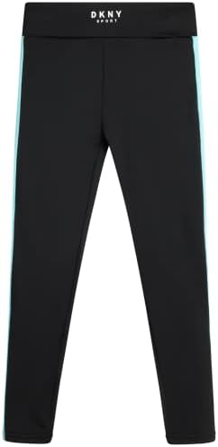 Дкни Девојки Активни Хеланки - Спандекс Атлетски Јога Панталони Со Истегнување Со Висок Струк
