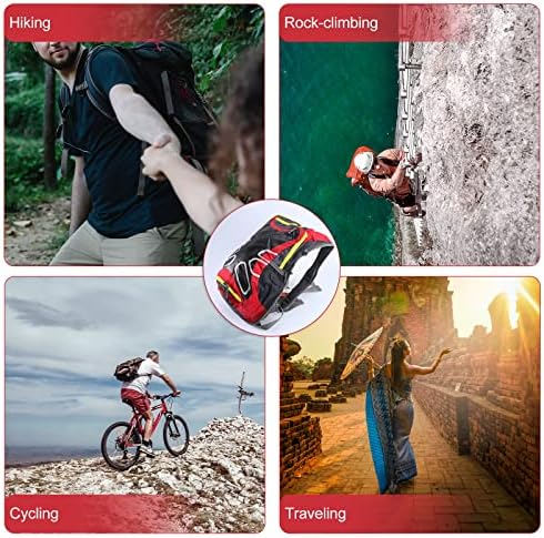 Abaodam 12L водоотпорен ранец на рамо за рамо за рамо за велосипедизам/кампување/возење/планинарење
