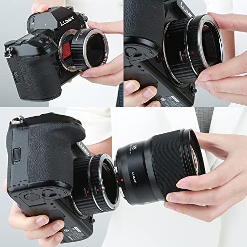 ВИЛТРОКС Автоматска фокус макро-цевка DG-L за L монтирање камера, Panasonic S1 S1R S1H S5/Leica SL SL2 CL TL TL