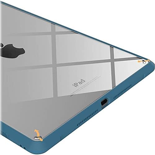 Сахаракасе Хибрид-Флекс Серија Случај Покритие За apple iPad 10.2 [Brockproof Браник] Солидна Заштита Антислип Лесен Тенок Одговара-Јасно