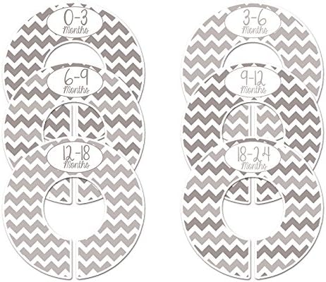 C170 бебешки расадник за облека со големина на облека со големина на плакари со сив пол неутрален