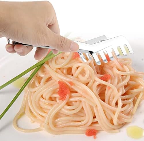 Не'рѓосувачки челик шпагети коприва со дизајн во форма на чешел, совршен за готвење, печење и правење тестенини во кујната